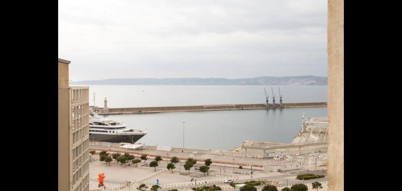 Vieux-Port, Panier, Magnifique Studio Avec Vue Sur Mer Marseilles Buitenkant foto